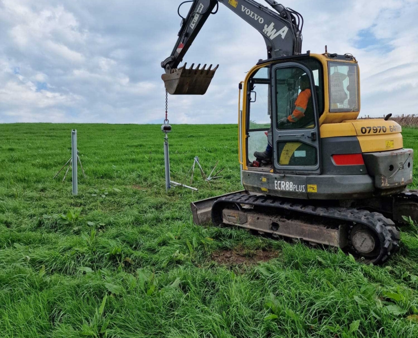 Pull out tests for solar farm in Scotland